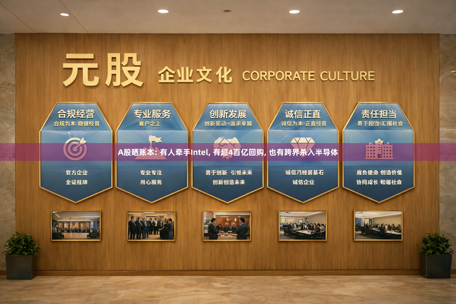 A股晒账本: 有人牵手Intel, 有超4百亿回购, 也有跨界杀入半导体