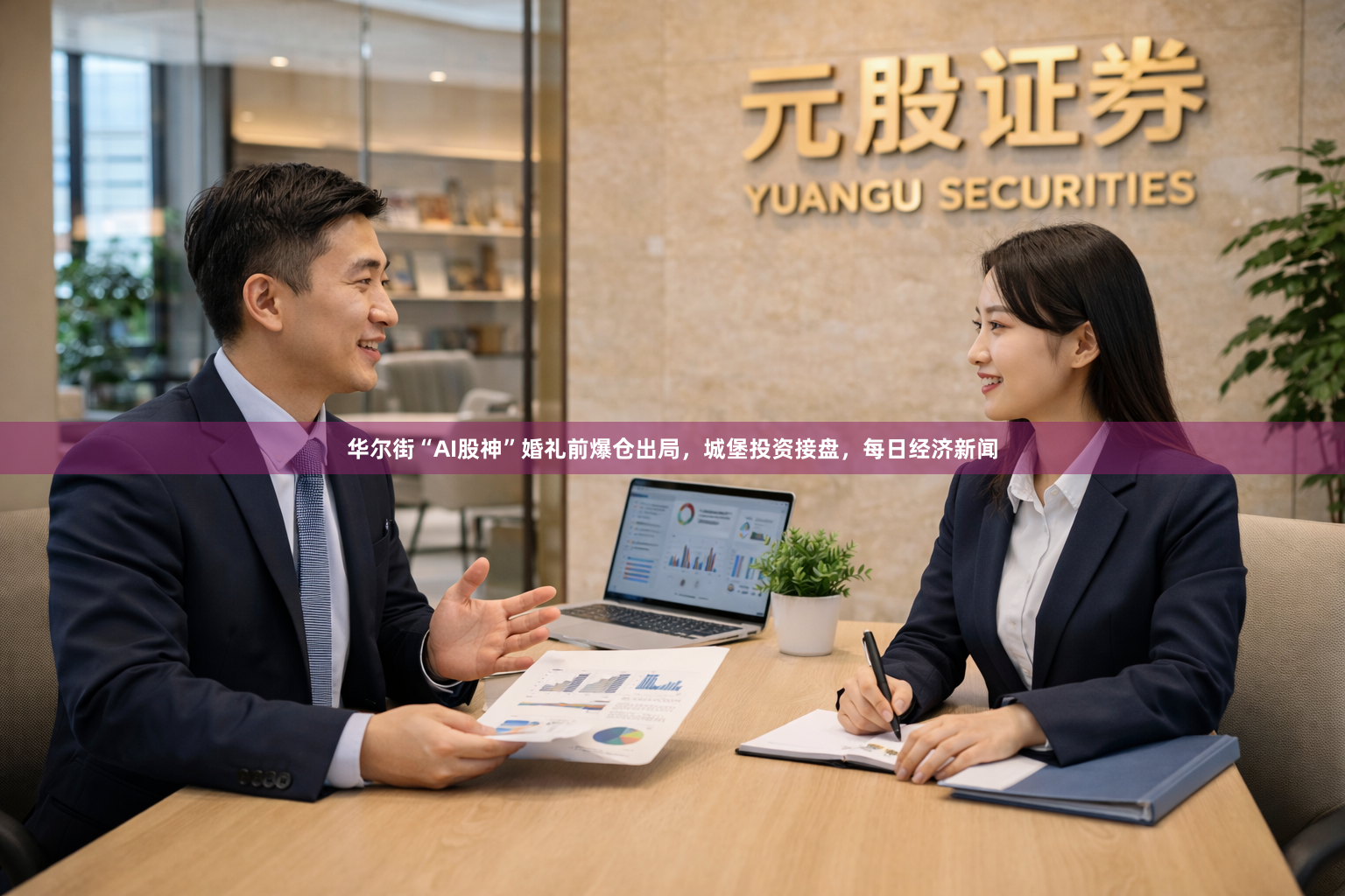 华尔街“AI股神”婚礼前爆仓出局，城堡投资接盘，每日经济新闻