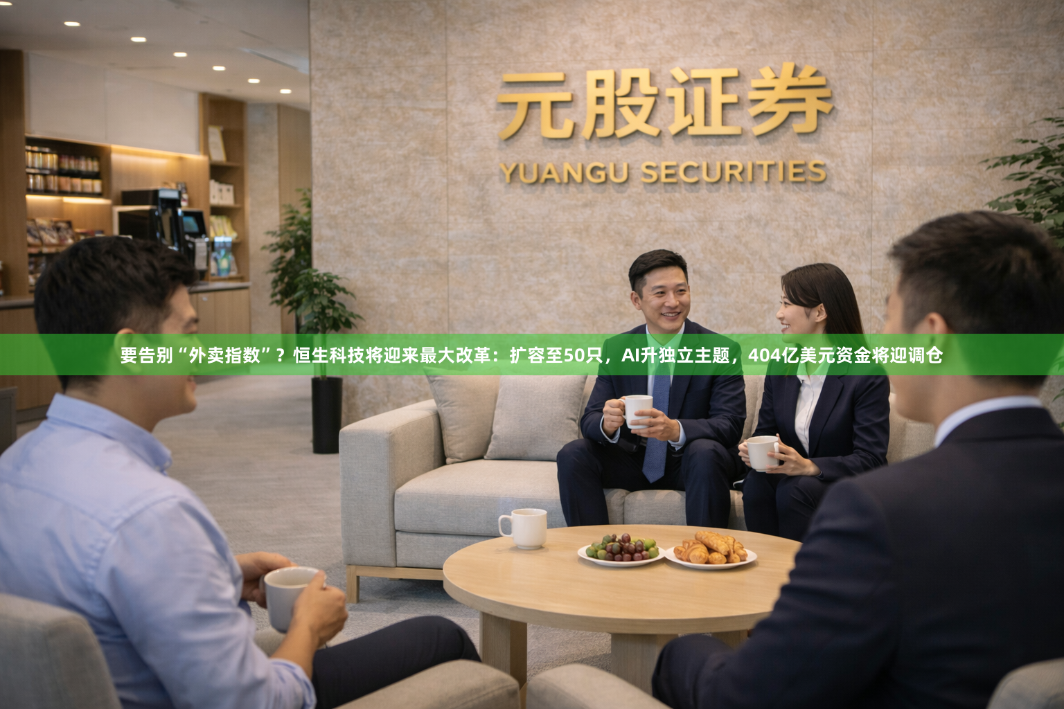 要告别“外卖指数”？恒生科技将迎来最大改革：扩容至50只，AI升独立主题，404亿美元资金将迎调仓